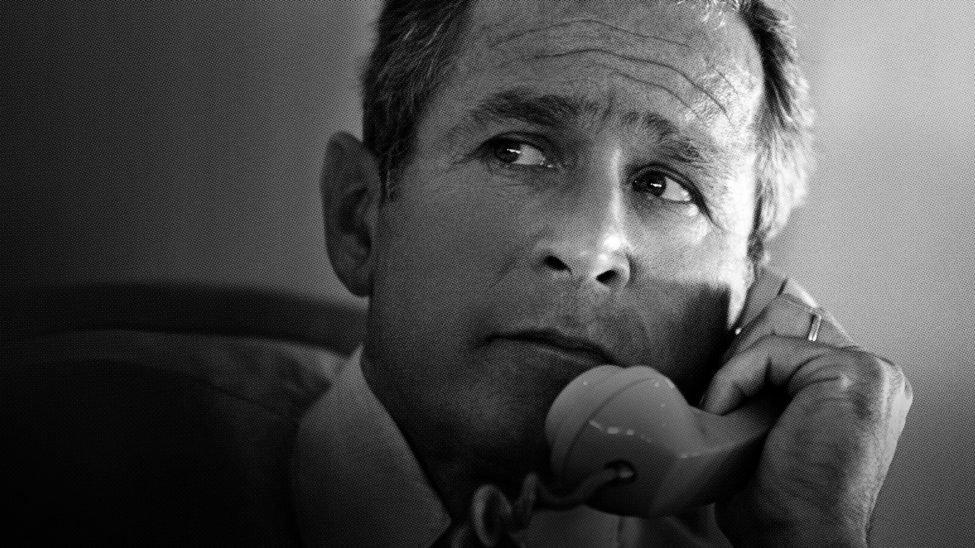 Cinematic background from 9/11: Inside the President's War Room 2021 - Experience the events of September 11, 2001 through the eyes of President Bush and his closest advisors as they personally detail the crucial hours and key decisions from that historic day.