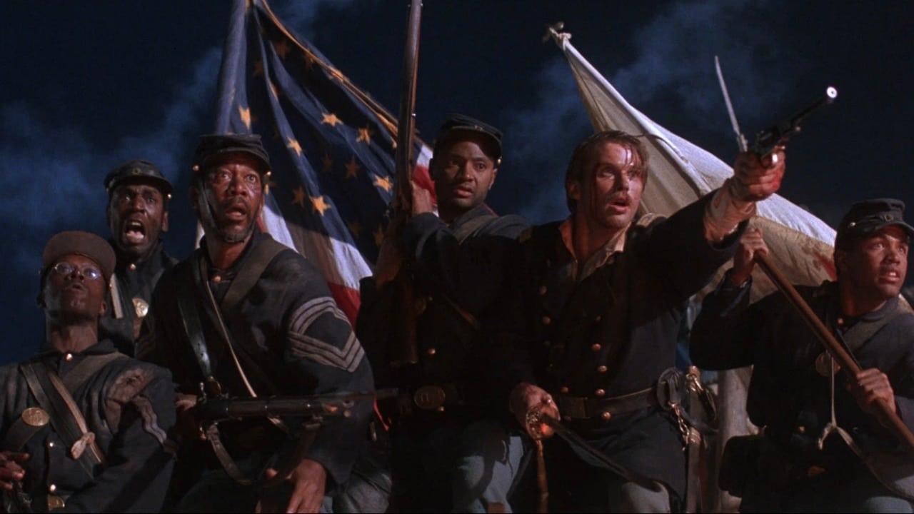 Cinematic background from Glory 1989 - Robert Gould Shaw leads the US Civil War's first all-black volunteer company, fighting prejudices of both his own Union army and the Confederates.