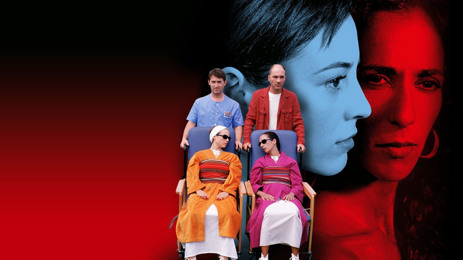 Cinematic background from Talk to Her 2002 - Two men share an odd friendship while they care for two women who are both in deep comas.