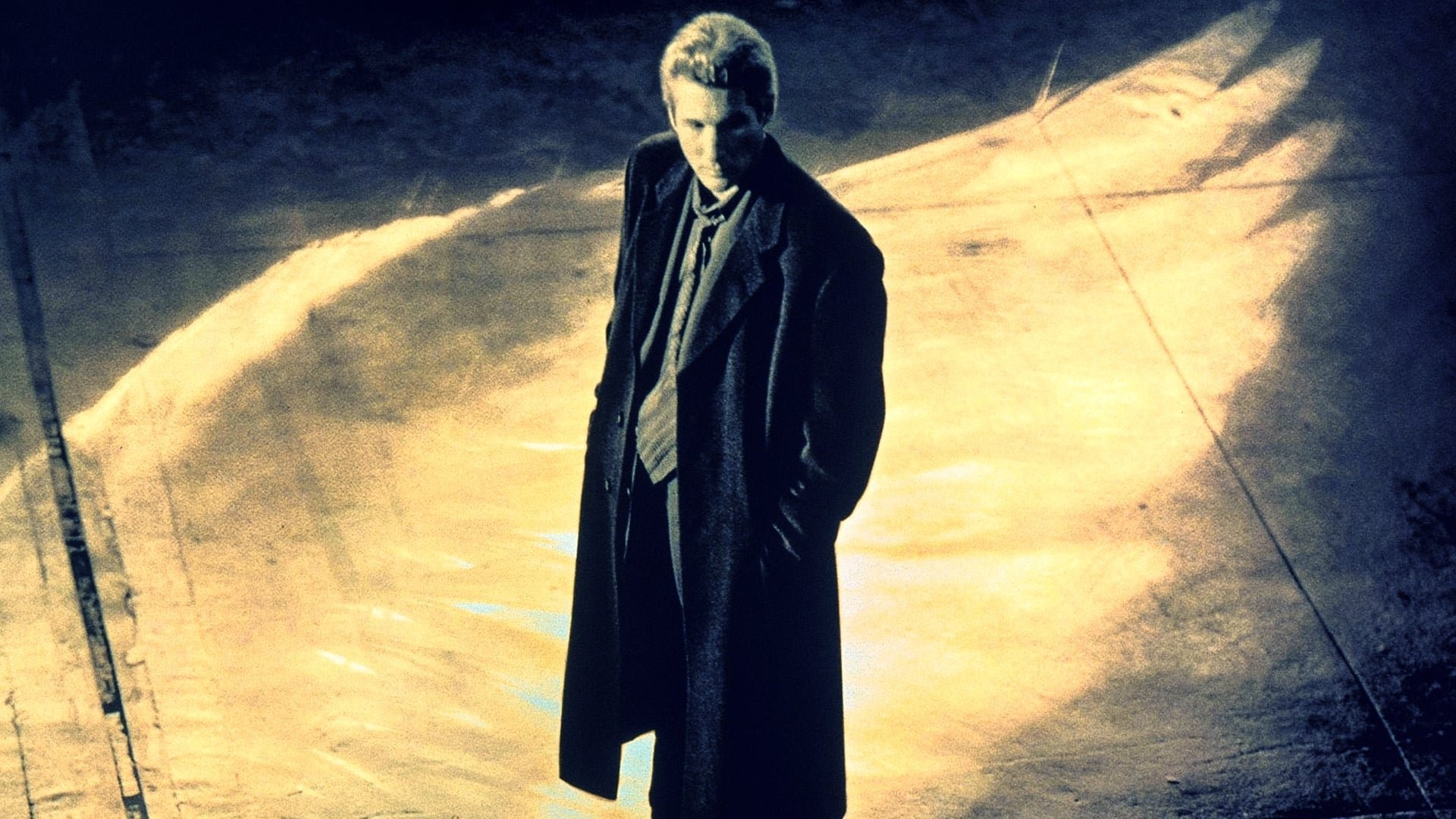 Cinematic background from Primal Fear 1996 - An arrogant, high-powered attorney takes on the case of a poor altar boy found running away from the scene of the grisly murder of the bishop who has taken him in. The case gets a lot more complex when the accused reveals that there may or may not have been a third person in the room.