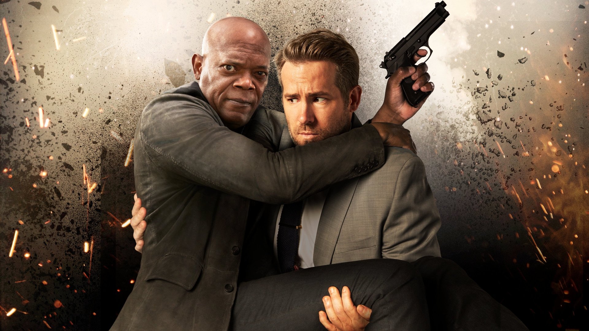 Cinematic background from The Hitman's Bodyguard 2017 - The world’s top bodyguard gets a new client, a hitman who must testify at the International Court of Justice. They must put their differences aside and work together to make it to the trial on time.