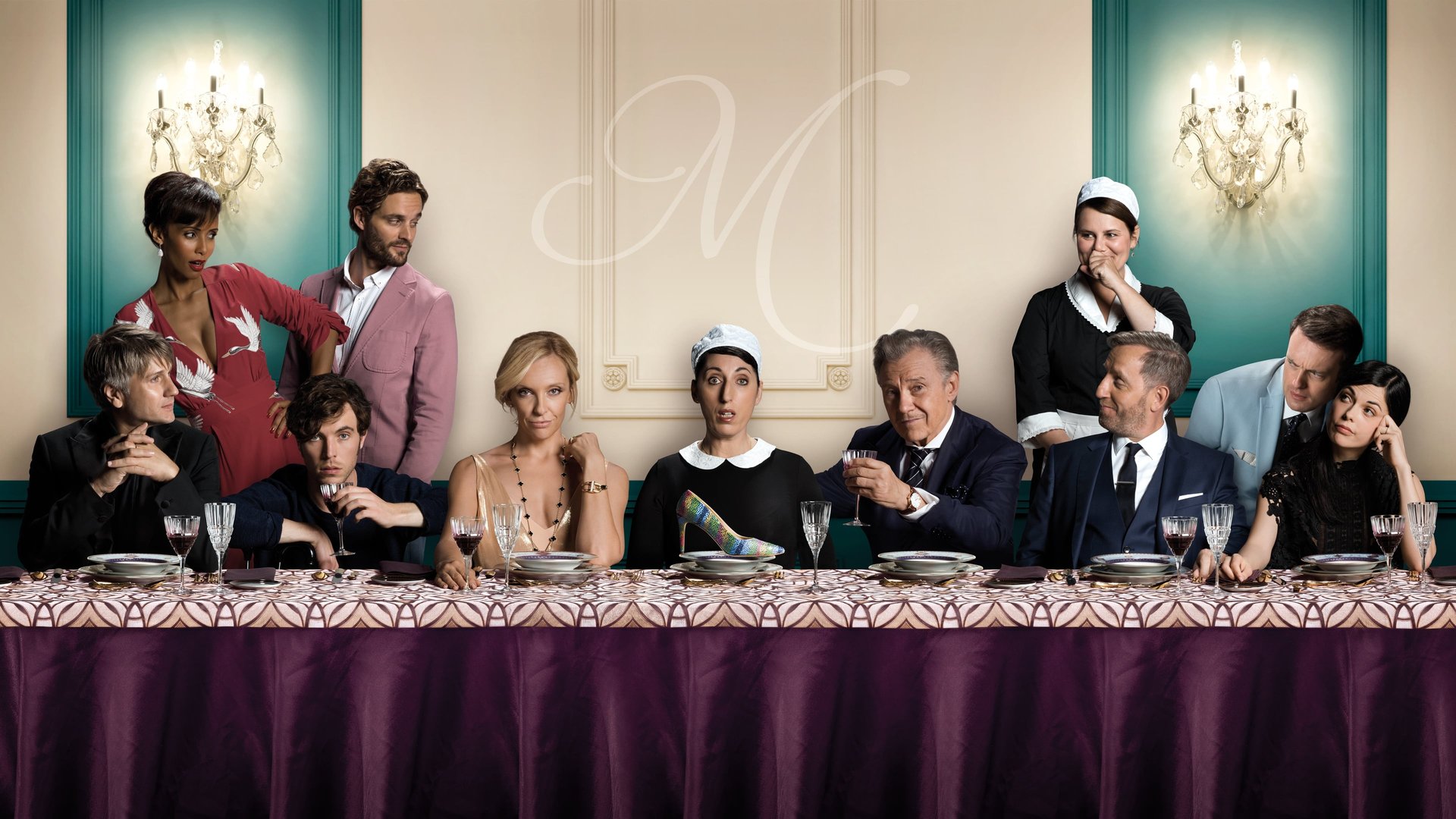 Cinematic background from Madame 2017 - Anne and Bob, a well-to-do American couple, have just moved to a beautiful manor house in romantic Paris. To impress their sophisticated friends, they decide to host a lavish dinner party, but must disguise their maid as a noblewoman to even out the number of guests. When the maid runs off with a wealthy guest, Anne must chase her around Paris to thwart the joyous and unexpected love affair.