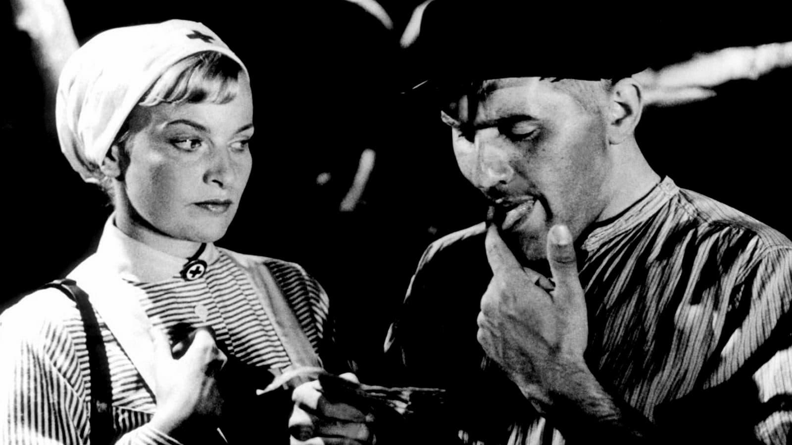 Cinematic background from The Devil Strikes at Night 1957 - Hamburg, Germany, 1944, during World War II. A serial killer terrorizes the city. When it seems clear that the local police are unable to catch him, forces as dark and terrible as the criminal himself become involved in the case.