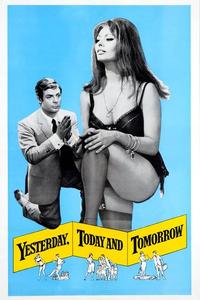 Official poster of Yesterday, Today and Tomorrow 1963 directed by [object Object]