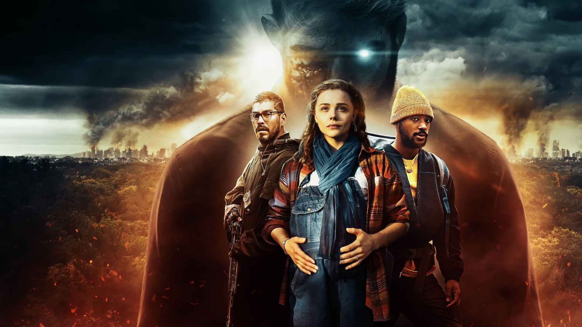 Cinematic background from Mother/Android 2021 - Georgia and her boyfriend Sam go on a treacherous journey to escape their country, which is caught in an unexpected war with artificial intelligence. Days away from the arrival of their first child, the couple must face No Man’s Land—a stronghold of the android uprising—in hopes of reaching safety before giving birth.