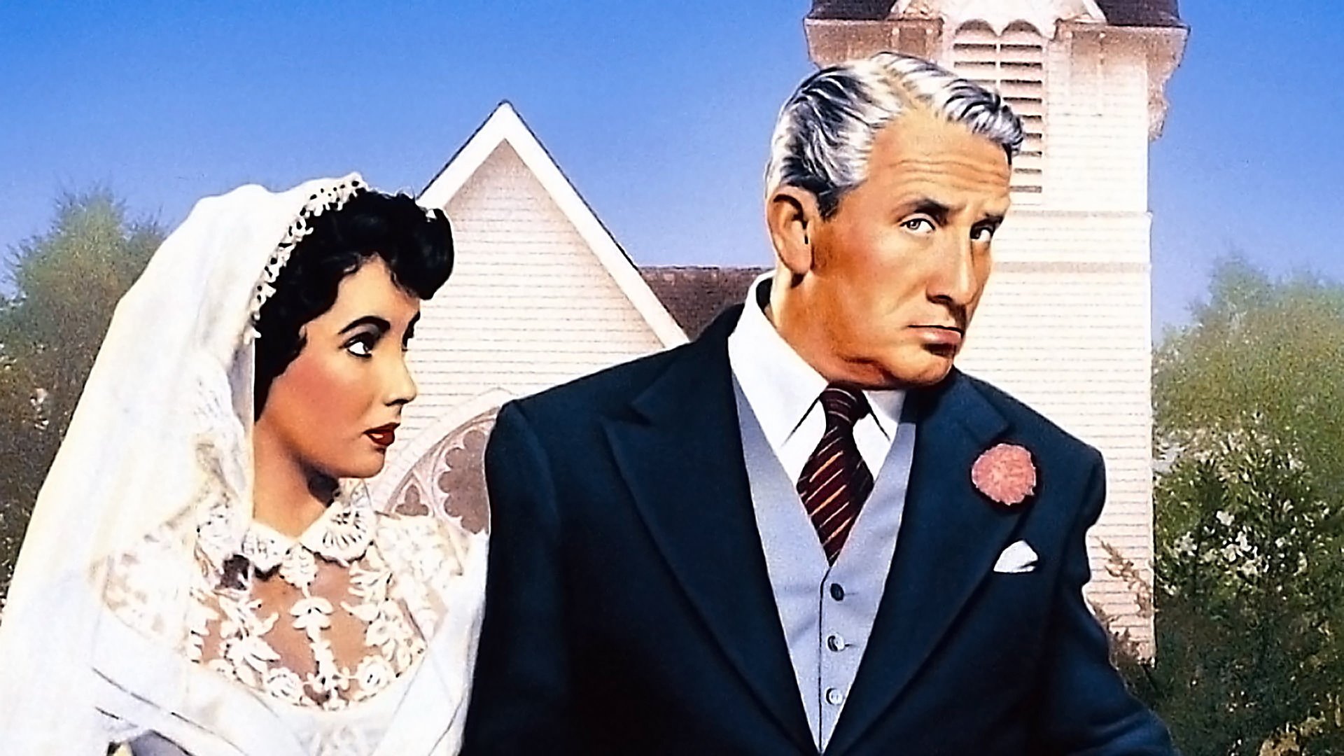 Cinematic background from Father of the Bride 1950 - Proud father Stanley Banks remembers the day his daughter, Kay, got married. Starting when she announces her engagement through to the wedding itself, we learn of all the surprises and disasters along the way.