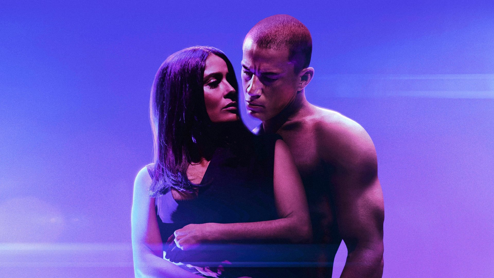 Cinematic background from Magic Mike's Last Dance 2023 - Mike Lane takes to the stage again after a lengthy hiatus, following a business deal that went bust, leaving him broke and taking bartender gigs in Florida. For what he hopes will be one last hurrah, Mike heads to London with a wealthy socialite who lures him with an offer he can’t refuse… and an agenda all her own. With everything on the line, once Mike discovers what she truly has in mind, will he—and the roster of hot new dancers he’ll have to whip into shape—be able to pull it off?