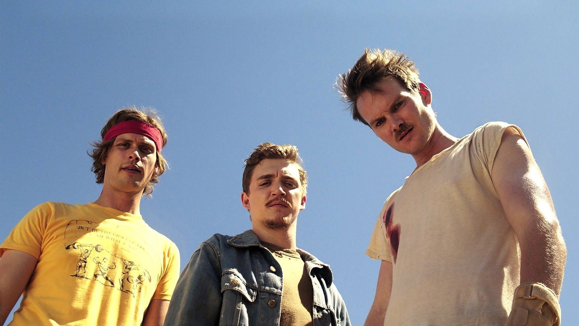 Cinematic background from Band of Robbers 2015 - A comedic thriller that re-imagines Mark Twain's iconic literary characters of "Huckleberry Finn" and "Tom Sawyer" as grown men in current day.