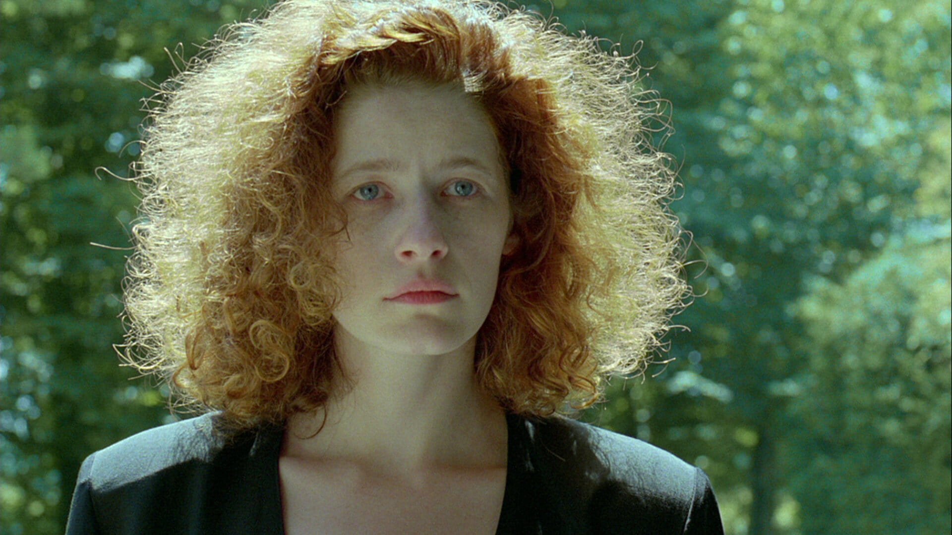 Cinematic background from Oh, Woe Is Me 1993 - This complex allegorical tale tells the story of man’s quest for spiritual meaning. When God enters the body of 1980s filmmaker Simon Donnadieu, his wife Rachel realizes that something has gone awry, but chooses to remain faithful to her erratically-behaving husband.