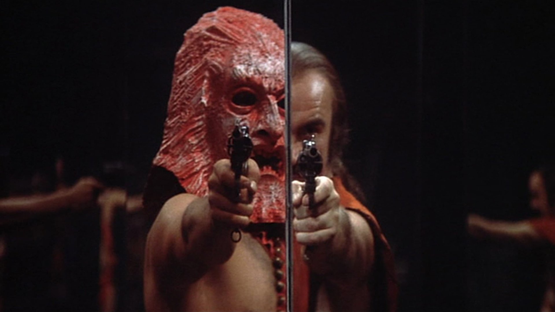 Cinematic background from Zardoz 1974 - In the far future, a savage trained only to kill finds a way into the community of bored immortals that alone preserves humanity's achievements.