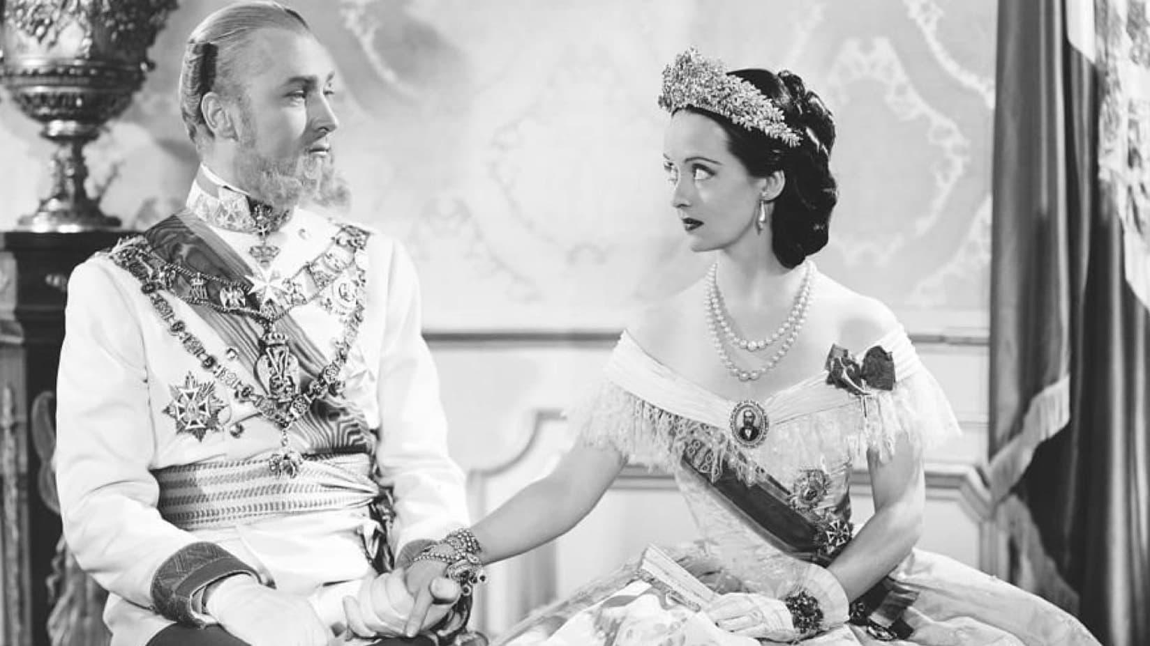 Cinematic background from Juarez 1939 - The newly-named emperor Maximilian and his wife Carlota arrive in Mexico to face popular sentiment favoring Benito Juárez and democracy.