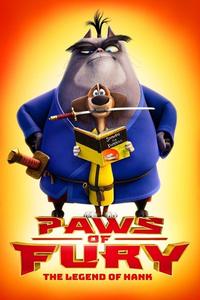 Official poster of Paws of Fury: The Legend of Hank 2022 directed by [object Object], [object Object], [object Object]
