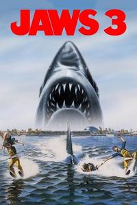 Official poster of Jaws 3-D 1983 directed by [object Object]