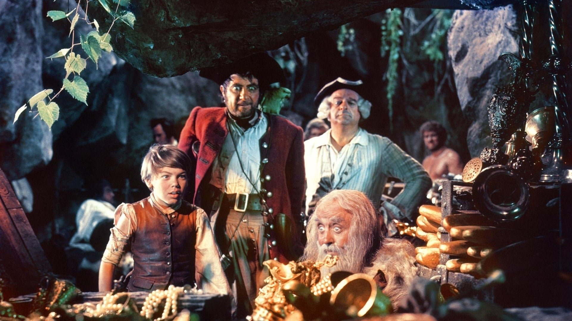 Cinematic background from Treasure Island 1950 - Enchanted by the idea of locating treasure buried by Captain Flint, Squire Trelawney, Dr. Livesey and Jim Hawkins charter a sailing voyage to a Caribbean island. Unfortunately, a large number of Flint's old pirate crew are aboard the ship, including Long John Silver.