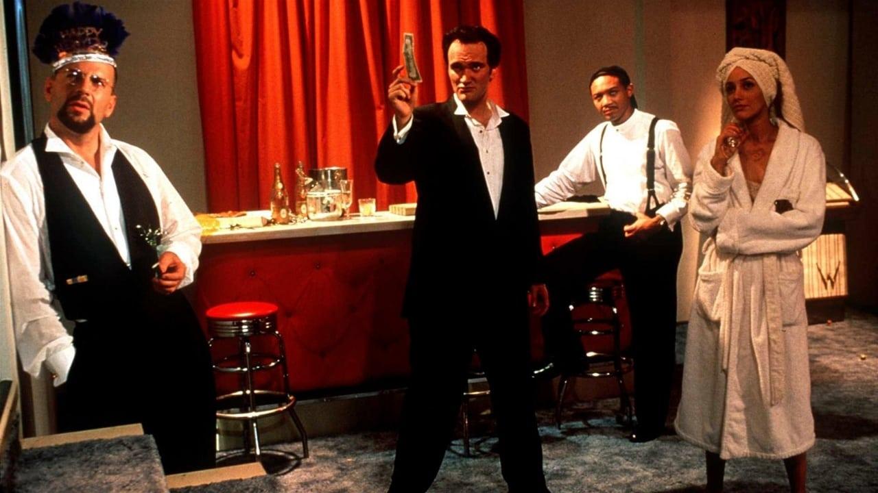 Cinematic background from Four Rooms 1995 - It's Ted the Bellhop's first night on the job...and the hotel's very unusual guests are about to place him in some outrageous predicaments. It seems that this evening's room service is serving up one unbelievable happening after another.