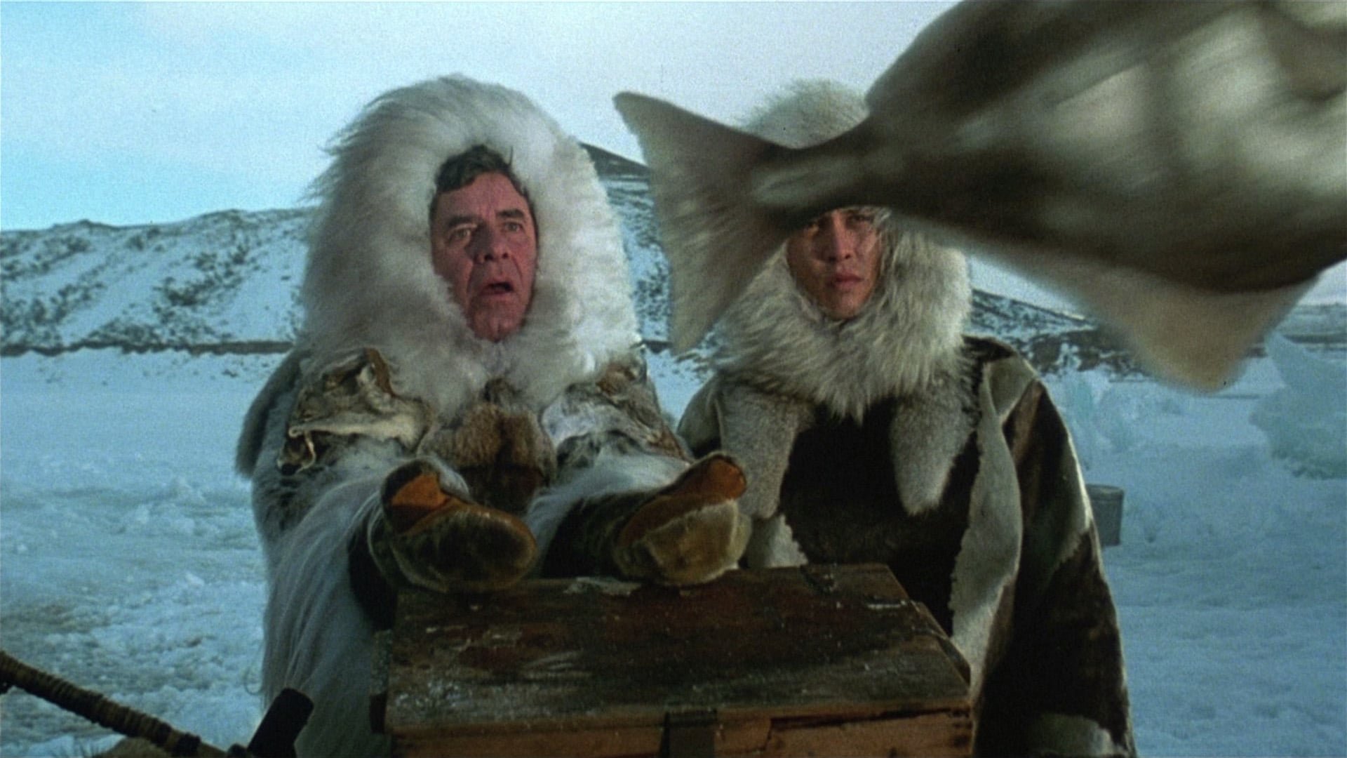 Cinematic background from Arizona Dream 1993 - An Innuit hunter races his sled home with a fresh-caught halibut. This fish pervades the entire film, in real and imaginary form. Meanwhile, Axel tags fish in New York as a naturalist's gofer. He's happy there, but a messenger arrives to bring him to Arizona for his uncle's wedding. It's a ruse to get Axel into the family business. In Arizona, Axel meets two odd women: vivacious, needy, and plagued by neuroses and familial discord. He gets romantically involved with one, while the other, rich but depressed, plays accordion tunes to a gaggle of pet turtles