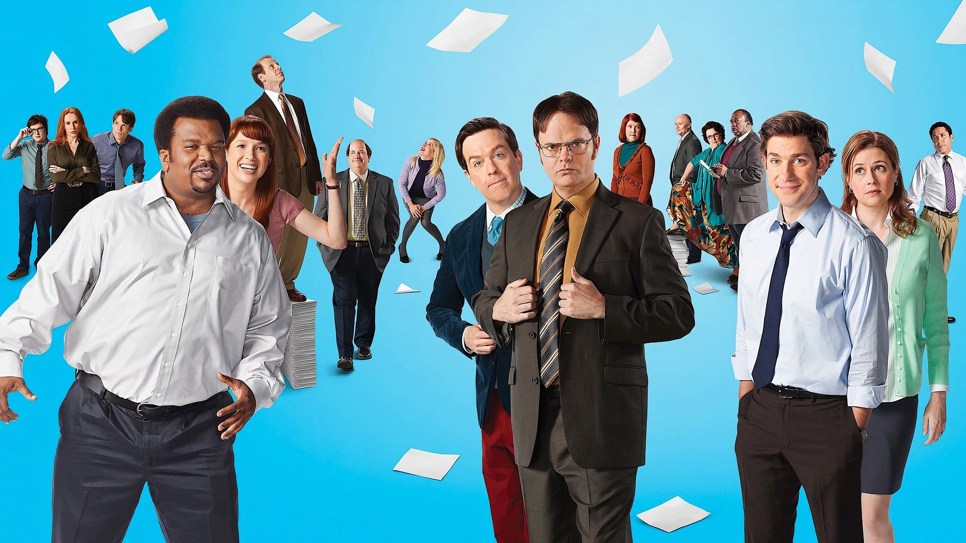 Cinematic background from The Office 2005 - 2013 - The everyday lives of office employees in the Scranton, Pennsylvania branch of the fictional Dunder Mifflin Paper Company.