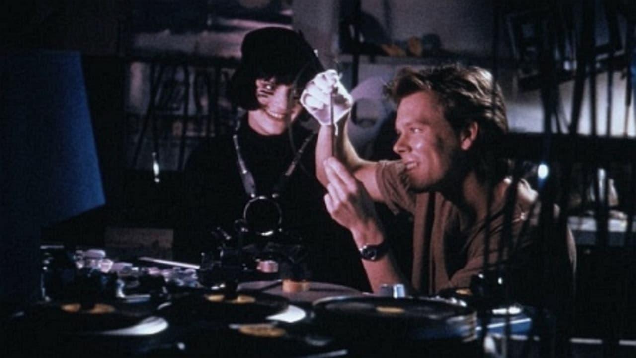 Cinematic background from The Big Picture 1989 - Hollywood beckons for recent film school grad Nick Chapman, who is out to capitalize on the momentum from his national award-winning student film. Studio executive Allen Habel seduces Nick with a dream deal to make his first feature, but once production gets rolling, corporate reality begins to intervene: Nick is unable to control a series of compromises to his high-minded vision, and it's all he can do to maintain his integrity in the midst of filmmaking chaos.