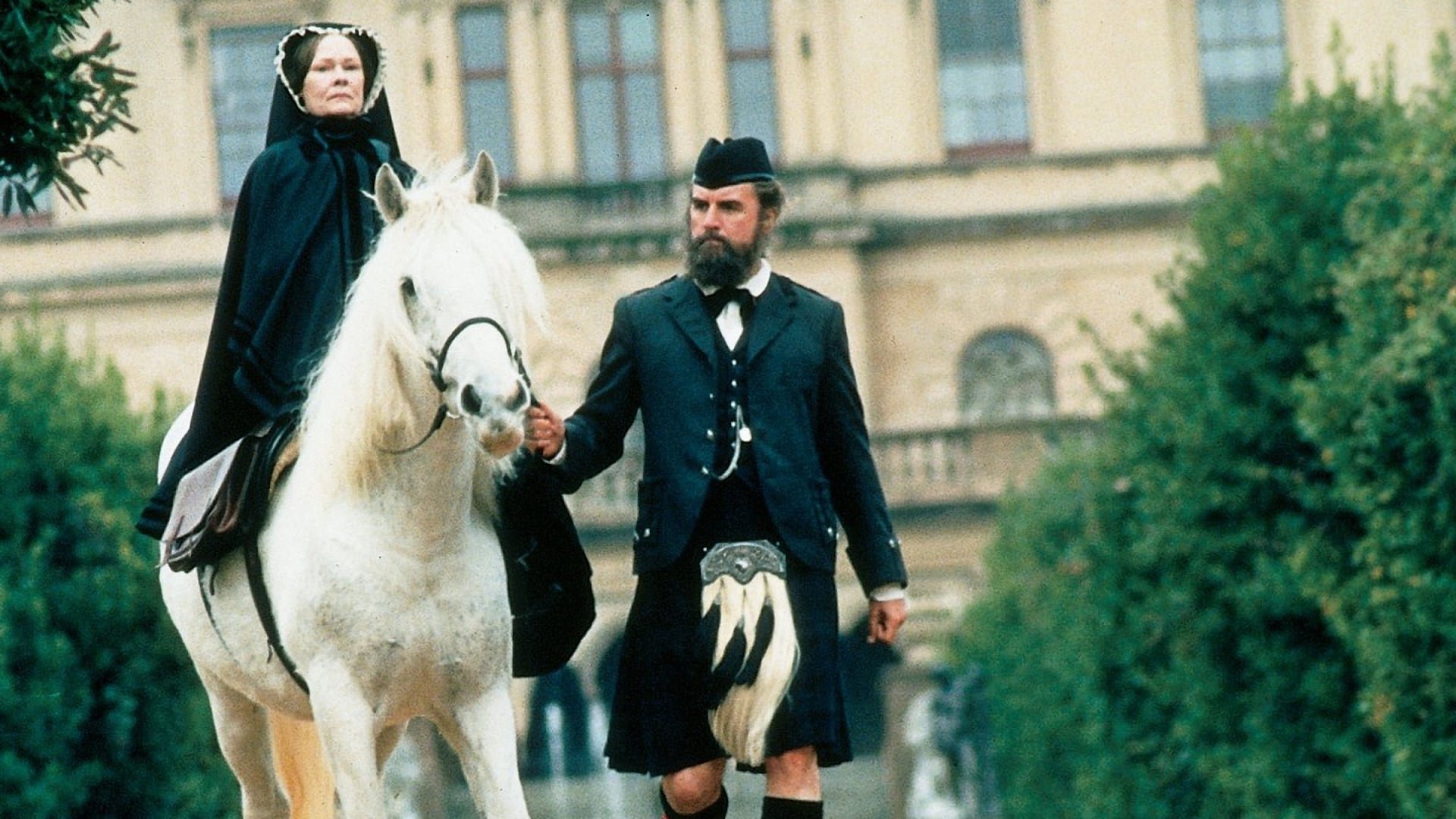 Cinematic background from Mrs. Brown 1997 - When Queen Victoria's husband Prince Albert dies, she finds solace in her trusted servant, Mr. John Brown. But their relationship also brings scandal and turmoil to the monarchy.