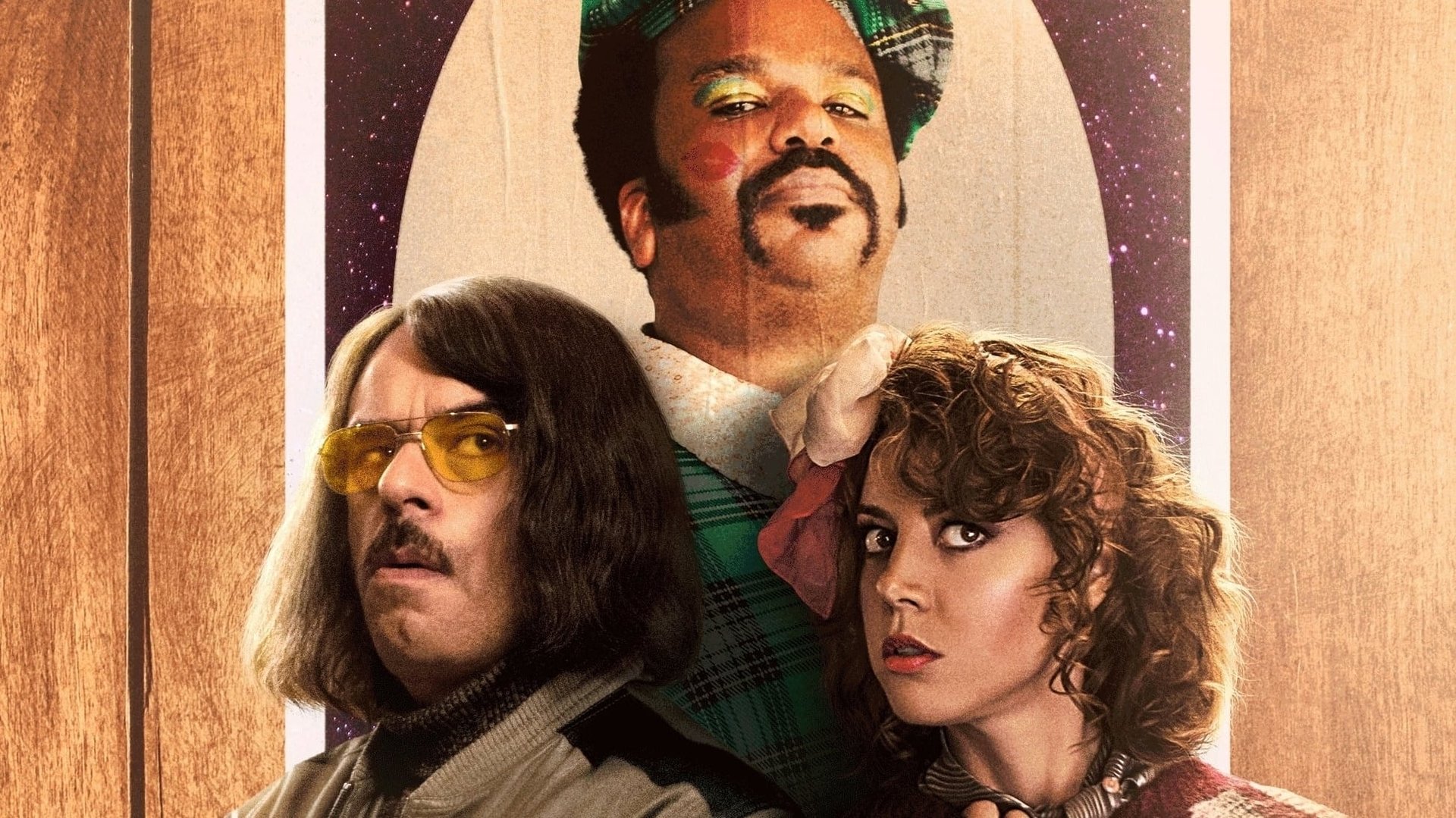 Cinematic background from An Evening with Beverly Luff Linn 2018 - Lulu Danger's unsatisfying marriage takes a turn for the worse when a mysterious man from her past comes to town to perform an event called "An Evening with Beverly Luff Linn: For One Magical Night Only."