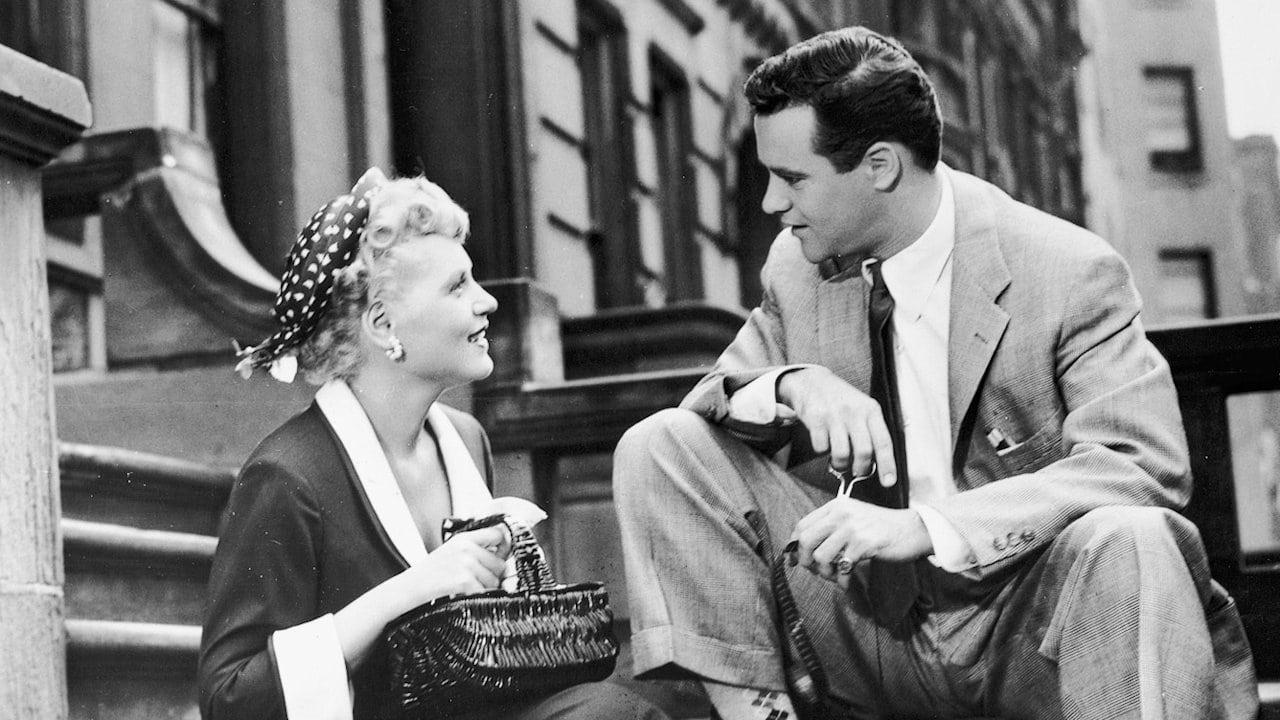 Cinematic background from It Should Happen to You 1954 - Gladys Glover has just lost her modeling job when she meets filmmaker Pete Sheppard shooting a documentary in Central Park. For Pete it's love at first sight, but Gladys has her mind on other things, making a name for herself. Through a fluke of advertising she winds up with her name plastered over 10 billboards throughout city.