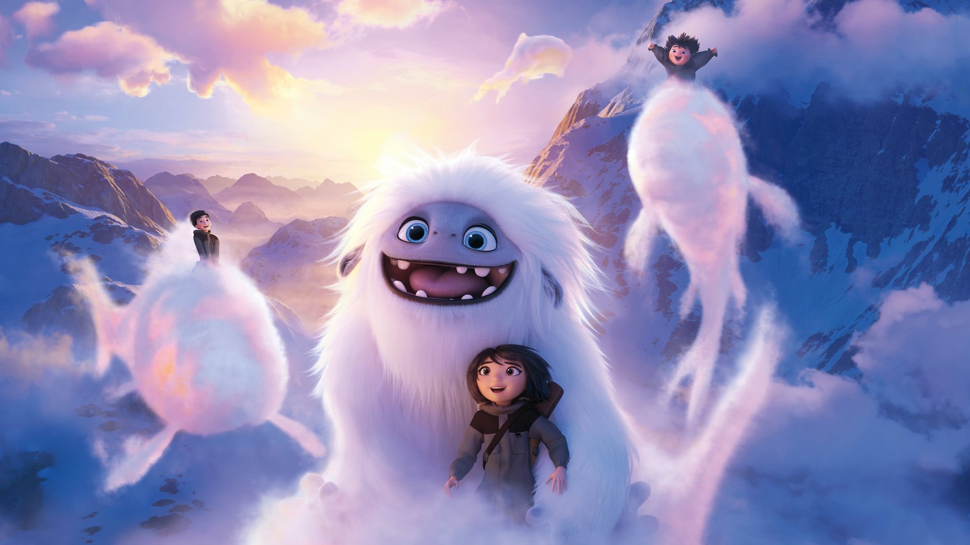 Cinematic background from Abominable 2019 - A group of misfits encounter a young Yeti named Everest, and they set off to reunite the magical creature with his family on the mountain of his namesake.