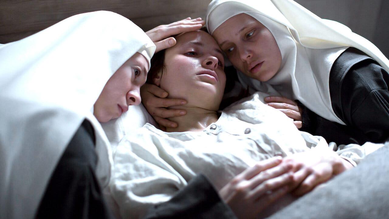 Cinematic background from The Innocents 2016 - Poland, 1945. Mathilde, a young French Red Cross doctor, is on a mission to help the war survivors. When a nun seeks for her help, she is brought to a convent where several pregnant sisters are hiding, unable to reconcile their faith with their pregnancy. Mathilde becomes their only hope.