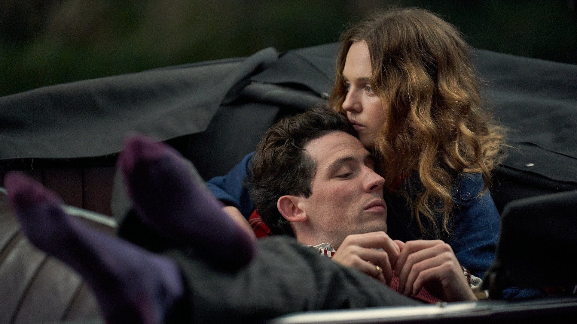 Cinematic background from Mothering Sunday 2021 - On a warm spring day in 1924, house maid and foundling Jane Fairchild finds herself alone on Mother's Day. Her employers, Mr. and Mrs. Niven, are out and she has the rare chance to spend quality time with her secret lover. Paul is the boy from the manor house nearby, Jane's long-term love despite the fact that he's engaged to be married to another woman, a childhood friend and daughter of his parents' friends. But events that neither can foresee will change the course of Jane's life forever.