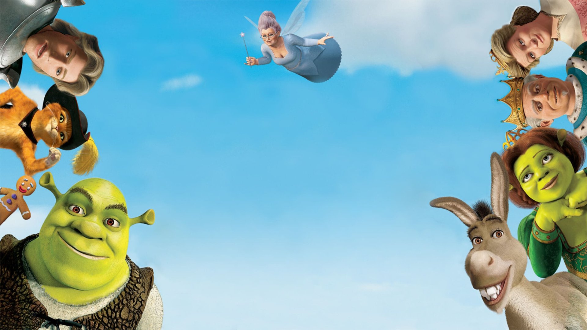 Cinematic background from Shrek 2 2004 - Shrek, Fiona and Donkey set off to Far, Far Away to meet Fiona's mother and father. But not everyone is happy. Shrek and the King find it hard to get along, and there's tension in the marriage. The fairy godmother discovers that Shrek has married Fiona instead of her Son Prince Charming and sets about destroying their marriage.