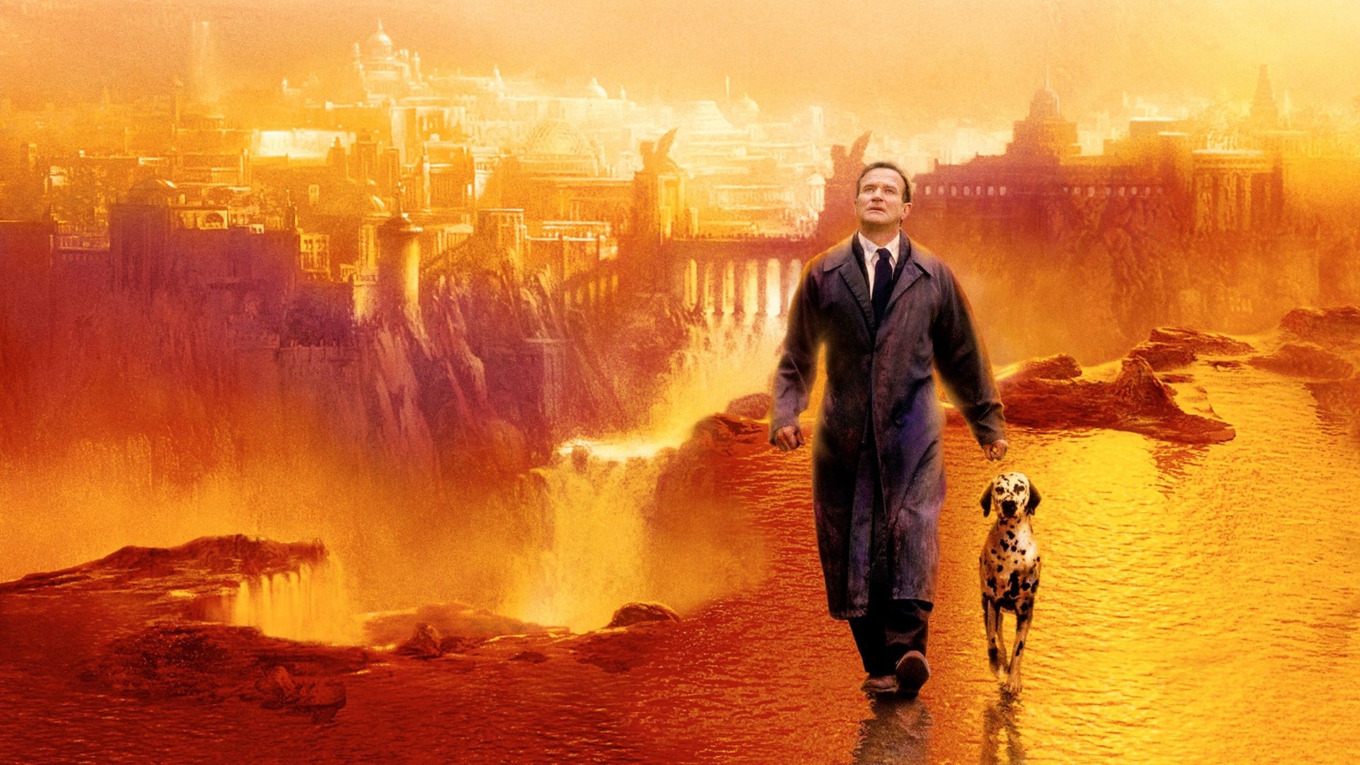 Cinematic background from What Dreams May Come 1998 - Chris Neilson dies to find himself in a heaven more amazing than he could have ever dreamed of. There is one thing missing: his wife. After he dies, his wife, Annie killed herself and went to hell. Chris decides to risk eternity in hades for the small chance that he will be able to bring her back to heaven.
