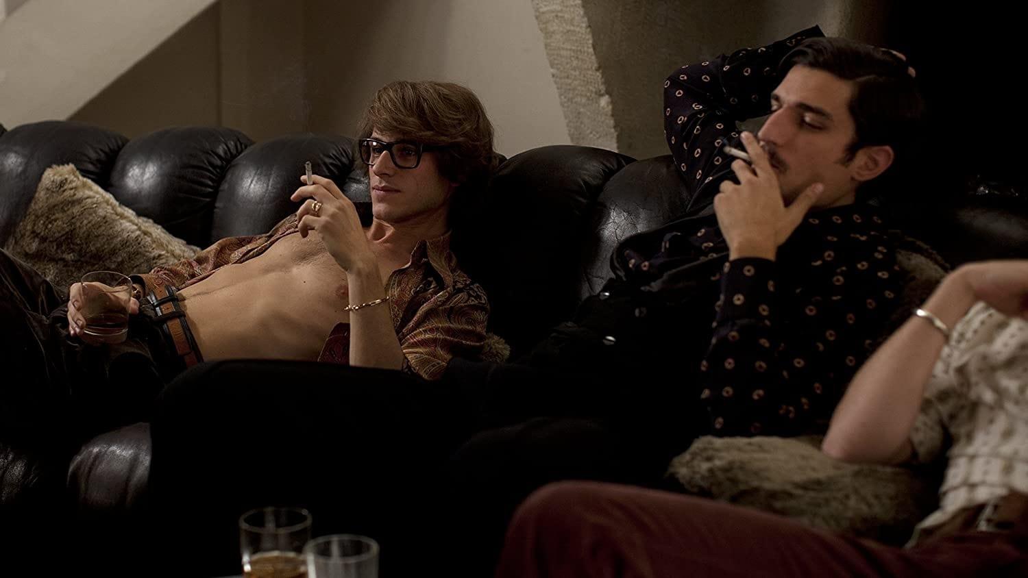 Cinematic background from Saint Laurent 2014 - 1967-1976. As one of history's greatest fashion designers entered a decade of freedom, neither came out of it in one piece.