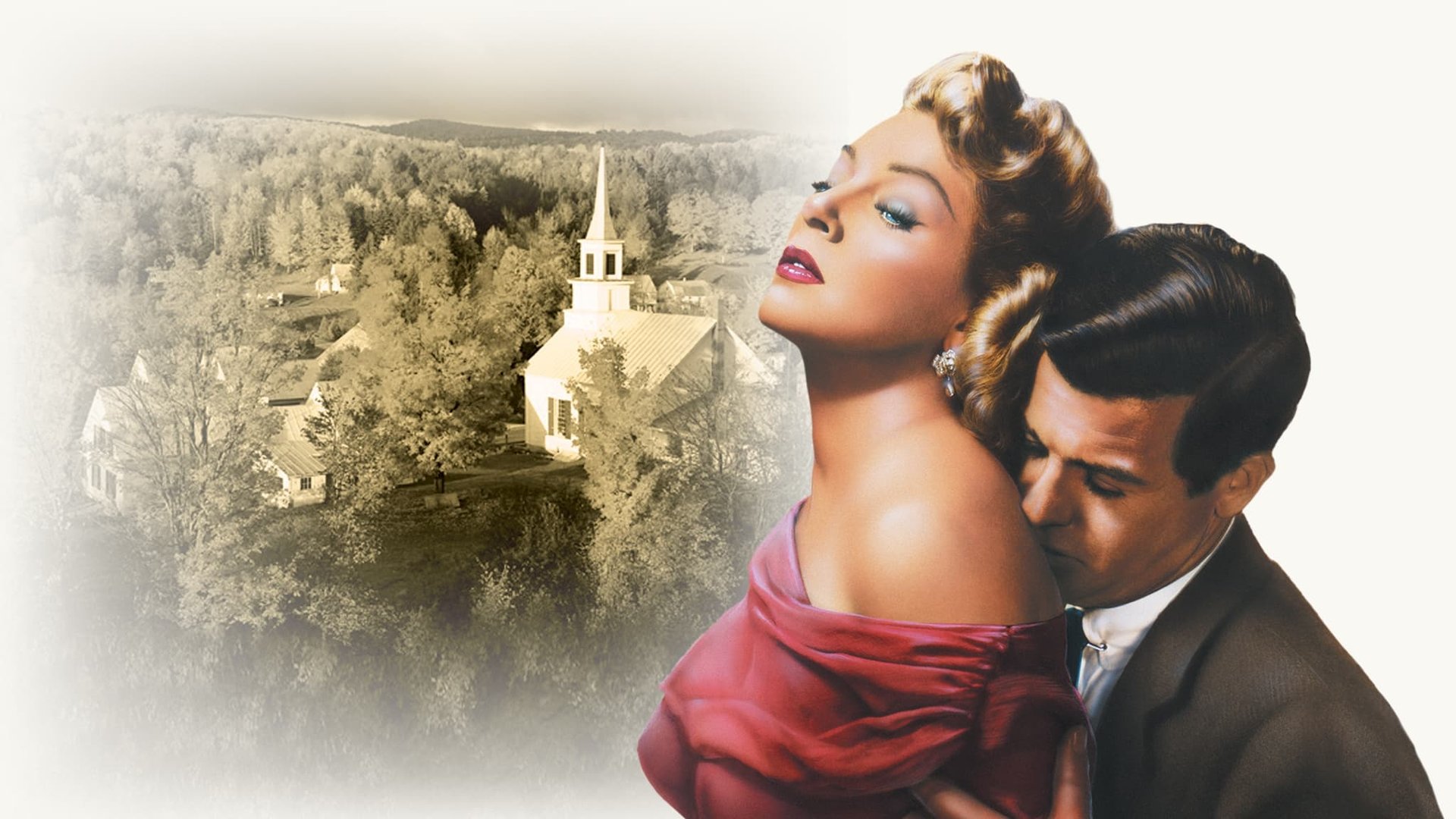 Cinematic background from Peyton Place 1957 - In the outwardly respectable New England community of Peyton Place, shopkeeper Constance McKenzie tries to make up for a past indiscretion -- which resulted in her illegitimate daughter Allison  -- by adopting a chaste, prudish attitude towards all things sexual.  In spite of herself, Constance can't help but be attracted to handsome new teacher Michael Rossi. Meanwhile, the restless Allison, who'd like to be as footloose and fancy-free as the town's "fast girl" Betty Anderson, falls sincerely in love with mixed-up mama's boy Norman Page.