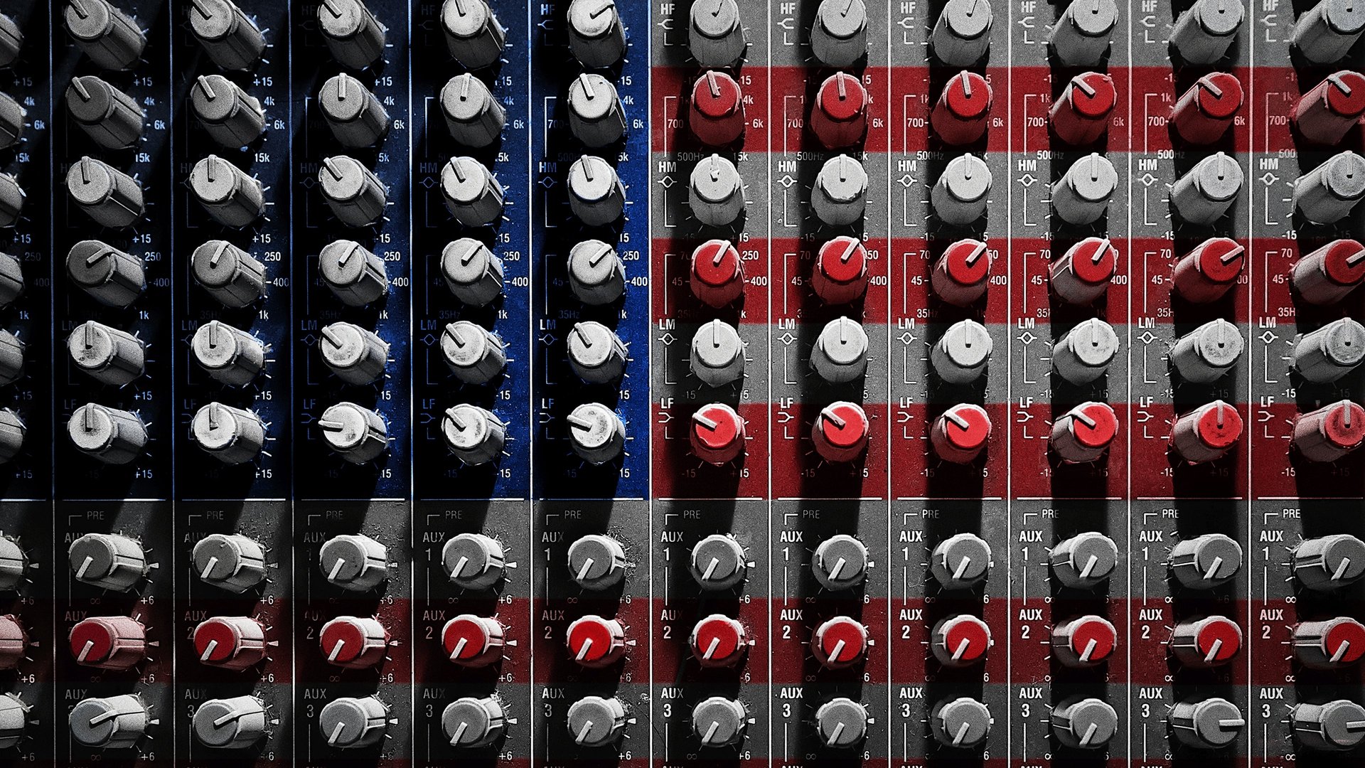 Cinematic background from Anthem 2023 - What would it sound like if the national anthem was written today? Anthem follows composer Kris Bowers and producer Dahi on a musical road trip across the country to reflect on “The Star-Spangled Banner” to find out.