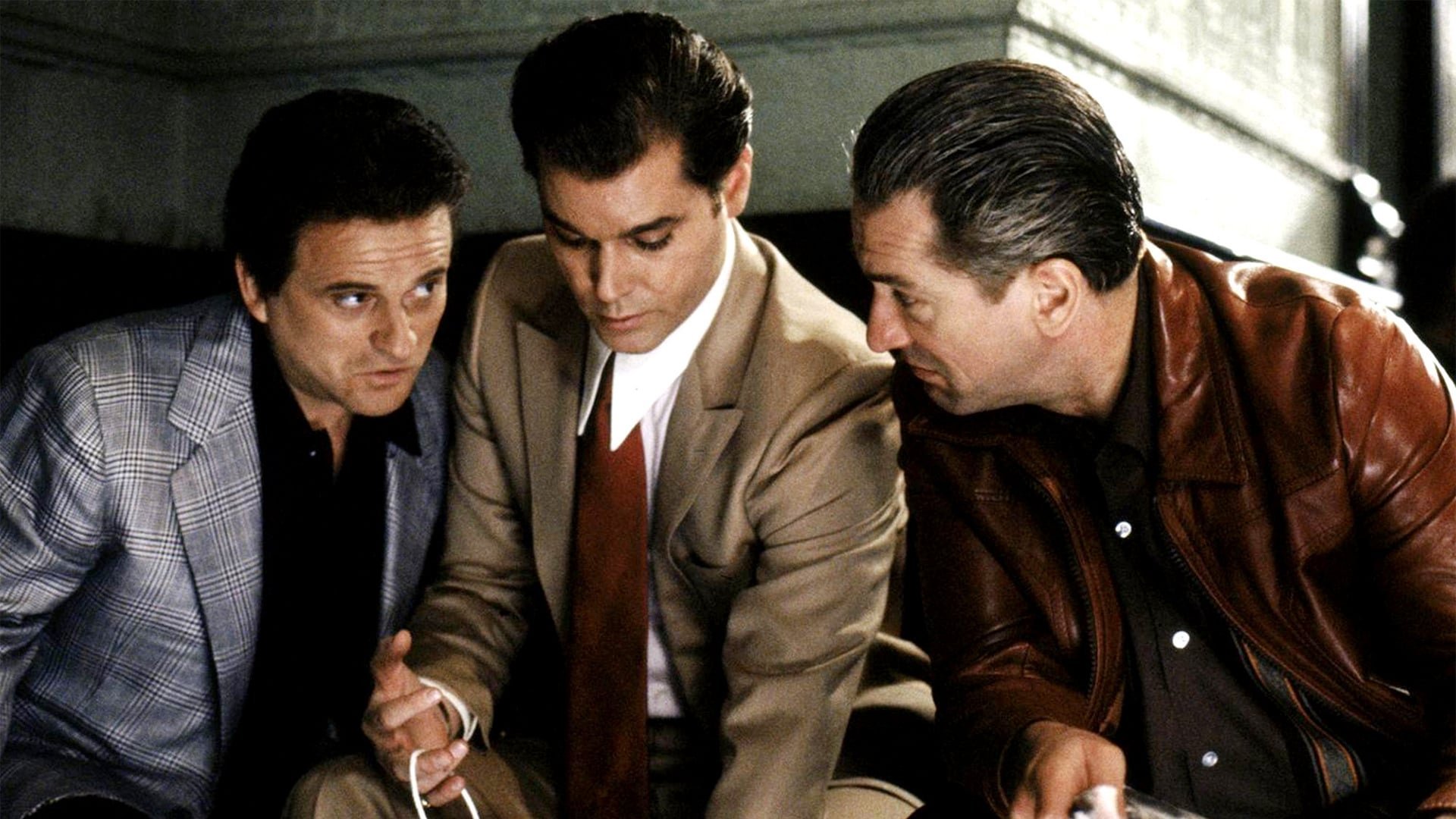 Cinematic background from Goodfellas 1990 - The true story of Henry Hill, a half-Irish, half-Sicilian Brooklyn kid who is adopted by neighbourhood gangsters at an early age and climbs the ranks of a Mafia family under the guidance of Jimmy Conway.