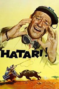 Official poster of Hatari! 1962 directed by [object Object]
