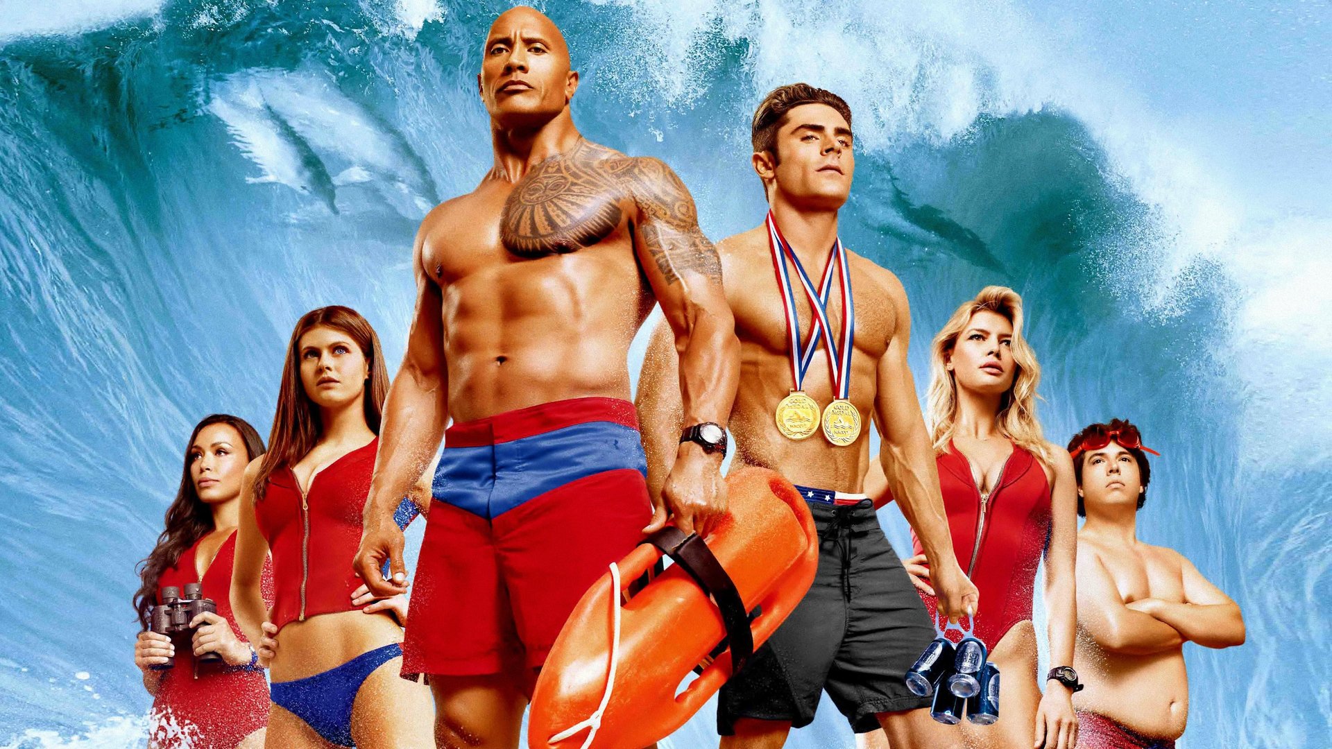 Cinematic background from Baywatch 2017 - Devoted lifeguard Mitch Buchannon butts heads with a brash new recruit. Together, they uncover a local criminal plot that threatens the future of the Bay.