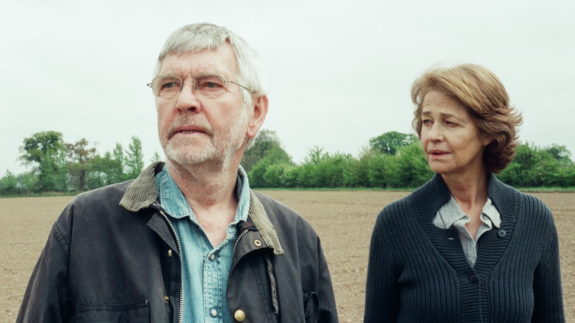 Cinematic background from 45 Years 2015 - There is just one week until Kate Mercer's 45th wedding anniversary and the planning for the party is going well. But then a letter arrives for her husband. The body of his first love has been discovered, frozen and preserved in the icy glaciers of the Swiss Alps. By the time the party is upon them, five days later, there may not be a marriage left to celebrate.