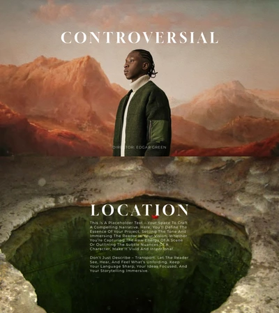 Controversial - Music video / commercial template