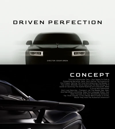 Driven Perfection - Commercial template
