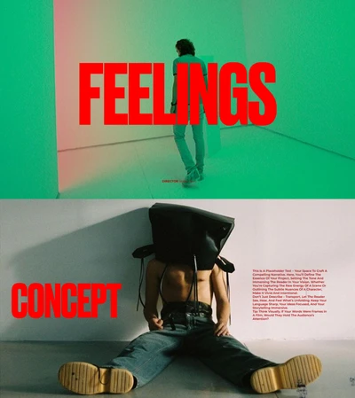 Feelings - Music video / short film template