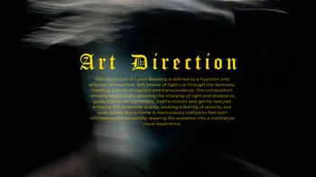 Lunnar Blessing - Music video / short film template