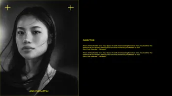 Velocity - A short film / commercial template