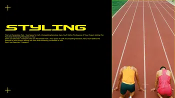 Velocity - A short film / commercial template