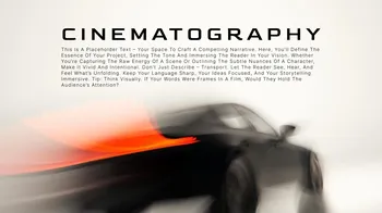 Driven Perfection - Commercial template