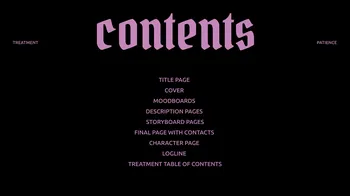 Patience - Music video / short film template