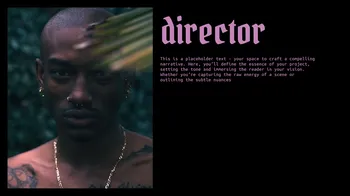 Patience - Music video / short film template