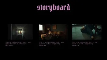 Patience - Music video / short film template