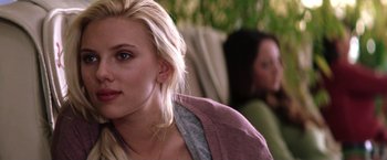 Movie still from “He's Just Not That Into You” (2009), directed by Ken Kwapis – A person wearing a jacket; Close Up shot, Over the shoulder angle
