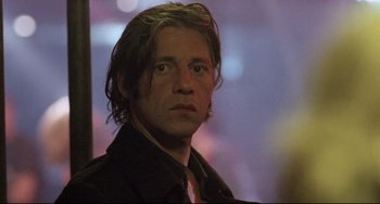 Movie still from “Head-On” (2004), directed by Fatih Akin – A person with long hair; Close Up shot, Low angle