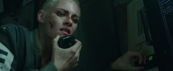 Movie still from “Underwater” (2020), directed by William Eubank – Close Up shot, Overhead angle